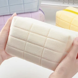 Neceser infantil de felpa para niñas – Bolsa maquillaje con cremallera