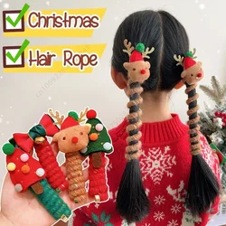 Lazo Navidad para bebé niña diadema con cordón