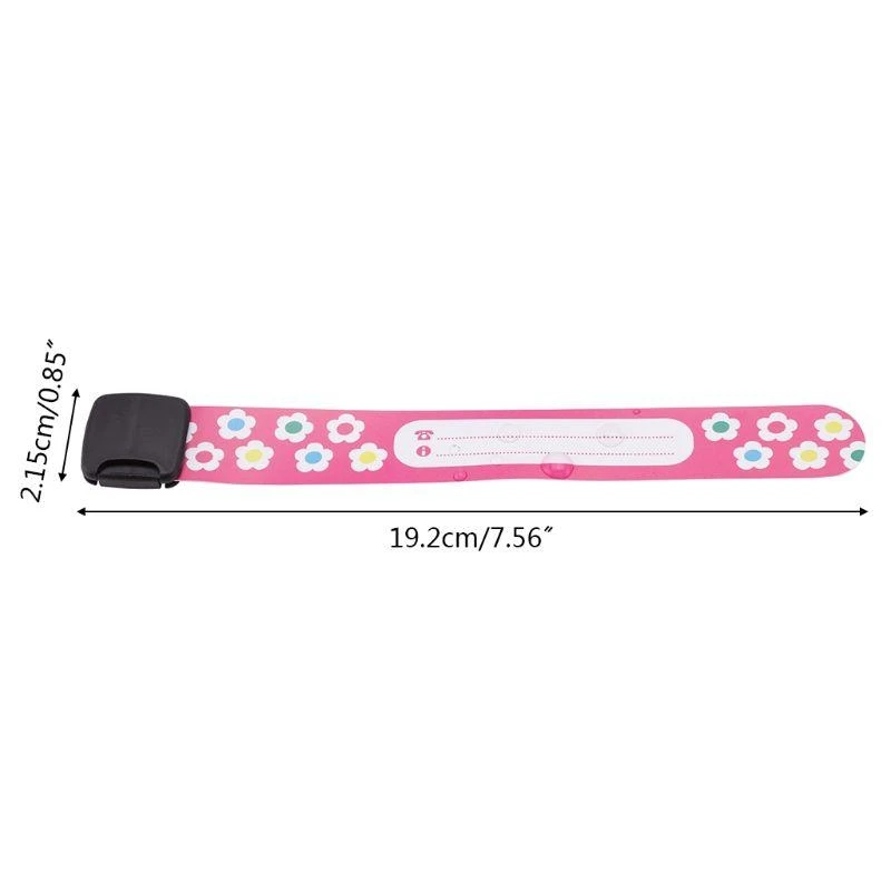 M76C 8 unids/set pulsera reconocimiento seguridad antipérdida segura para exteriores para niños - imagen 4