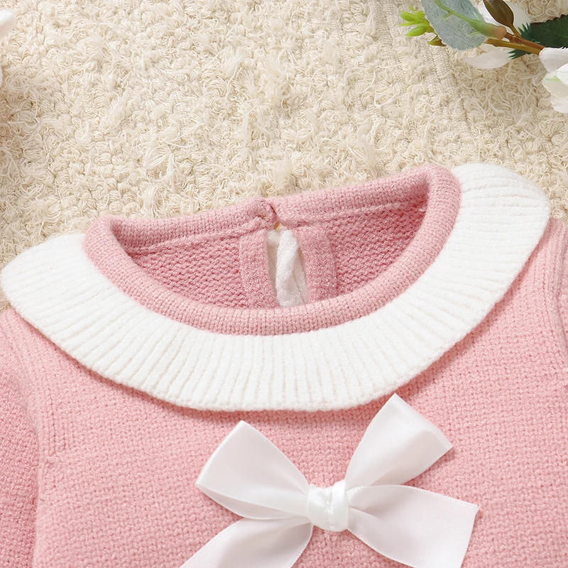 Conjunto de bebé niña de invierno con sudadera y leggings - imagen 5