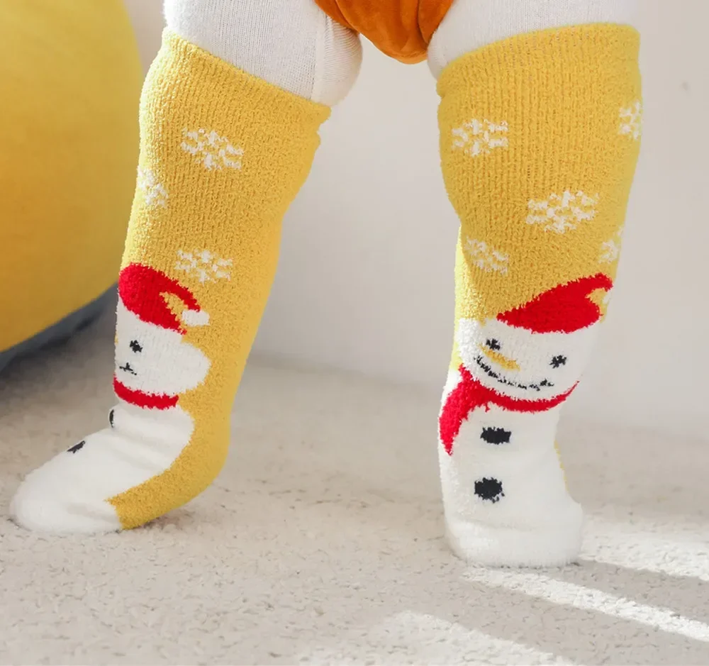 Calcetines de terciopelo coral para niños – suaves y cómodos - imagen 4
