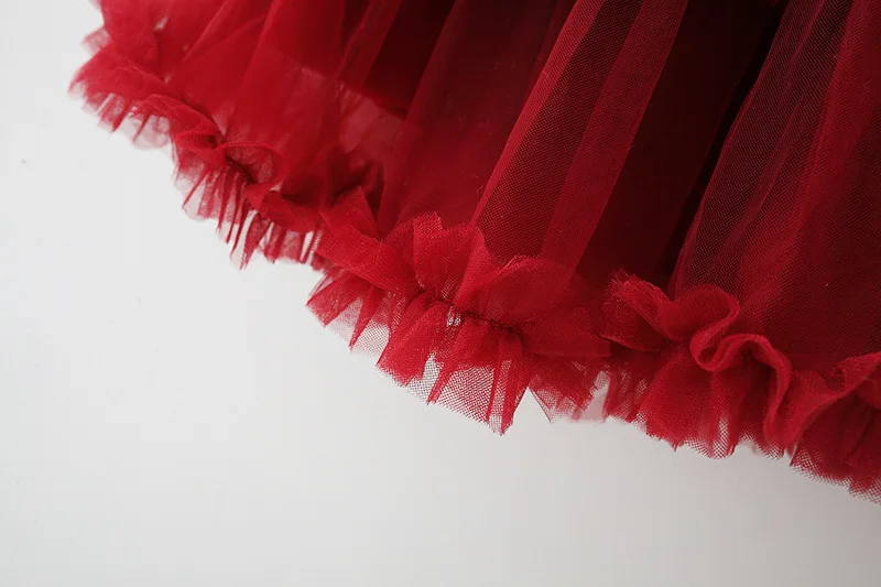 Vestido de invierno de 1 a 5 años, vestido de baile de corte A, vestidos rojos de Navidad, vestido de fiesta para niñas - imagen 5