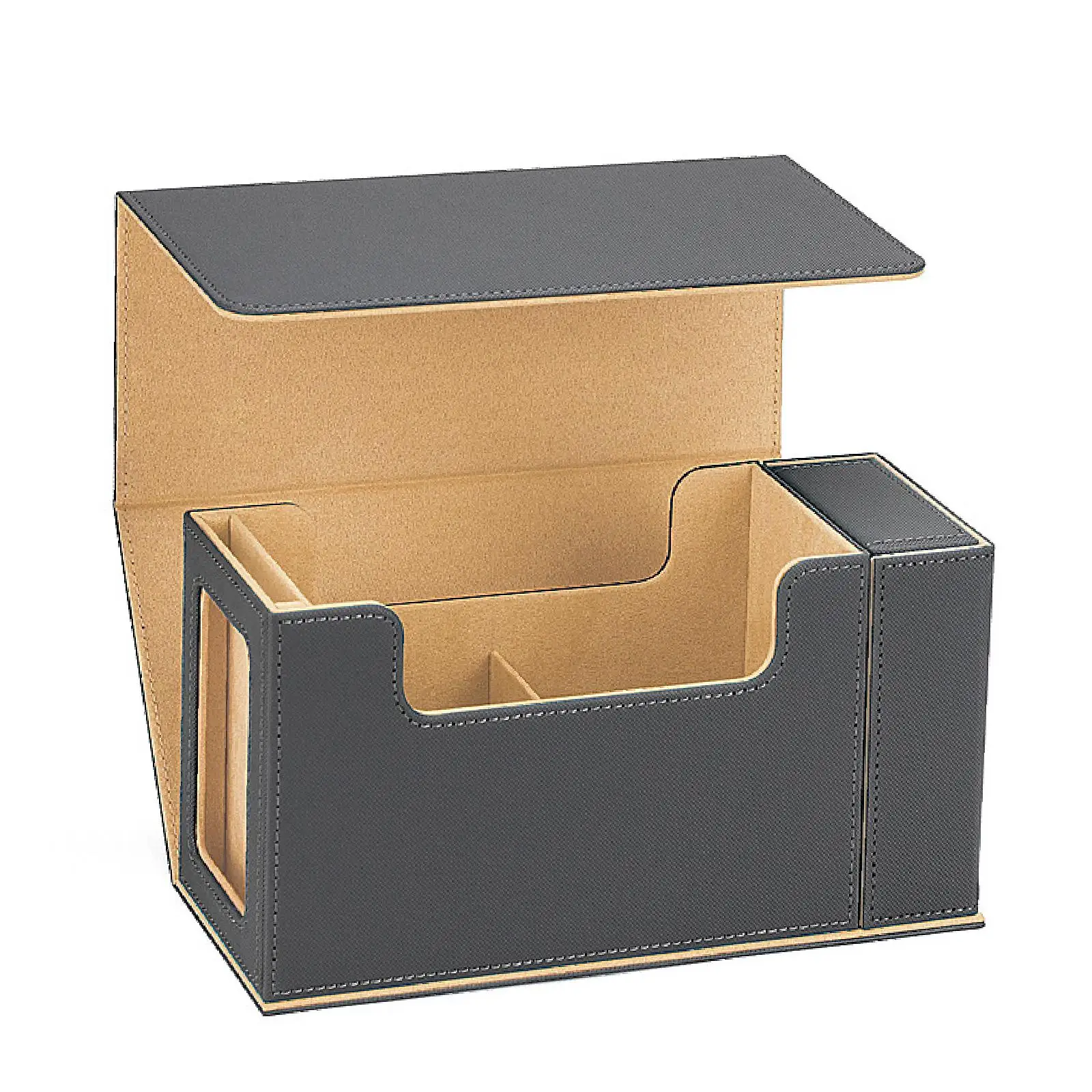 Card Deck Box Card Storage Case Closure Container Card Deck Case Card Holder for Baseball Card, Collectible Cards