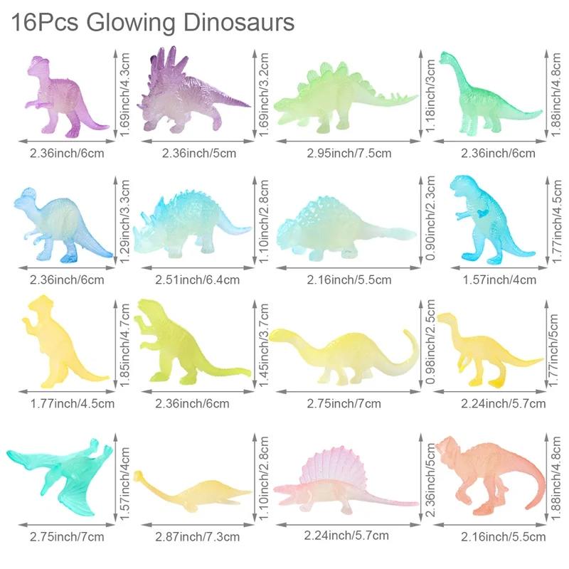 Nightglow ornaments