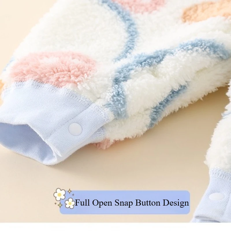 Pelele de lana para bebé – Cálido para otoño e invierno - imagen 5