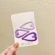 3pcs purple heart