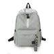 Letters Canvas Grey