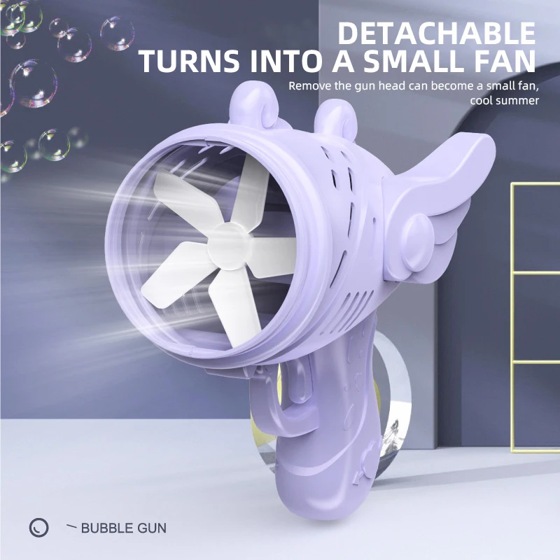 Máquina de pistola de burbujas de 29 agujeros, máquina de burbujas para niños, soplado de jabón, juguete automático para exteriores, juguetes de cumpleaños para niños y niñas - imagen 5