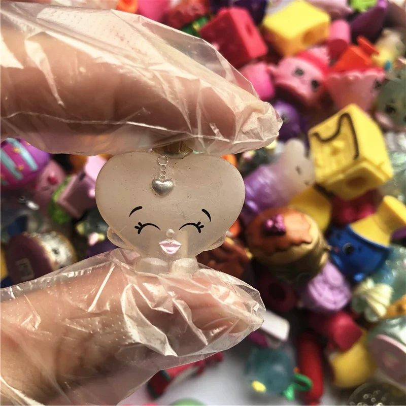 Aleatorio 10/20/30 unids/lote tienda rara juguetes figuras de acción de Anime juguetes modelo colección rara regalo educación juguetes para niñas - imagen 4