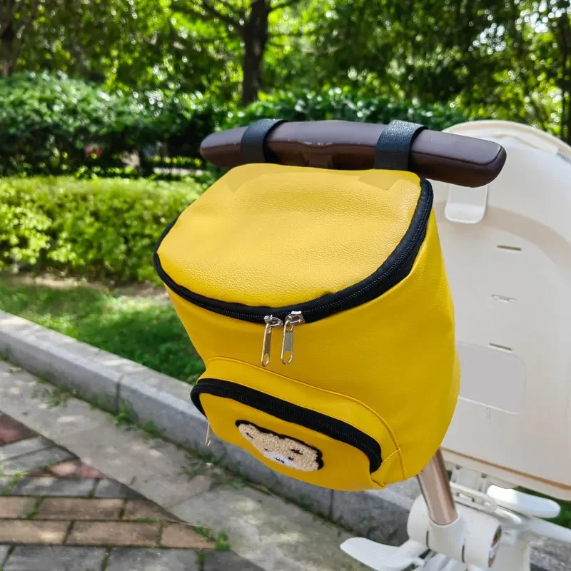 Bolsa organizadora para cochecito con botella isotérmica - imagen 5