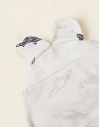 Manta envolvente para bebé con estampado infantil