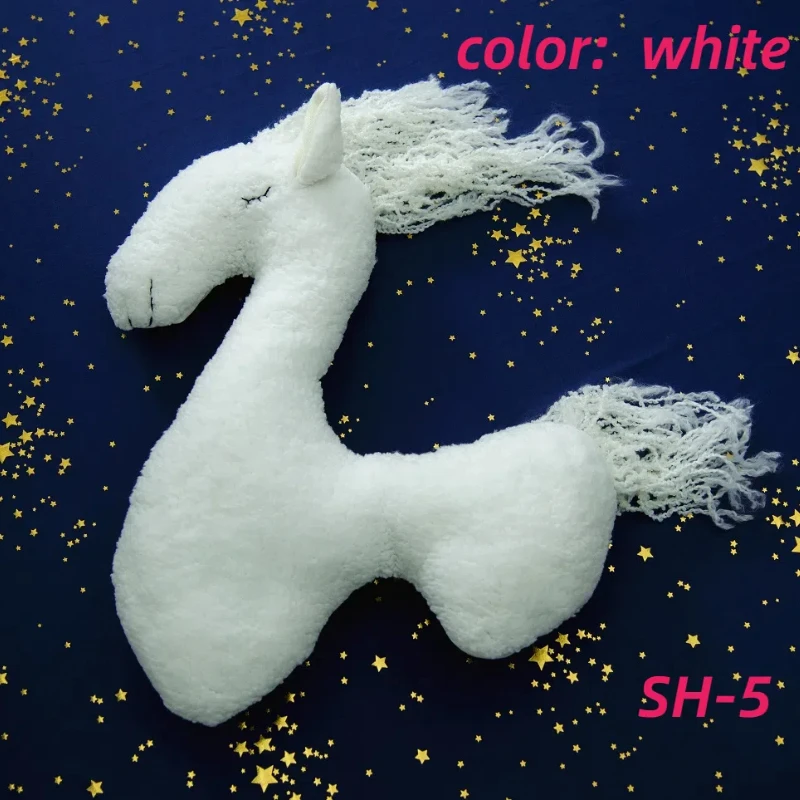 Accesorios newborn para sesión de fotos – Unicornio y cojín - imagen 5