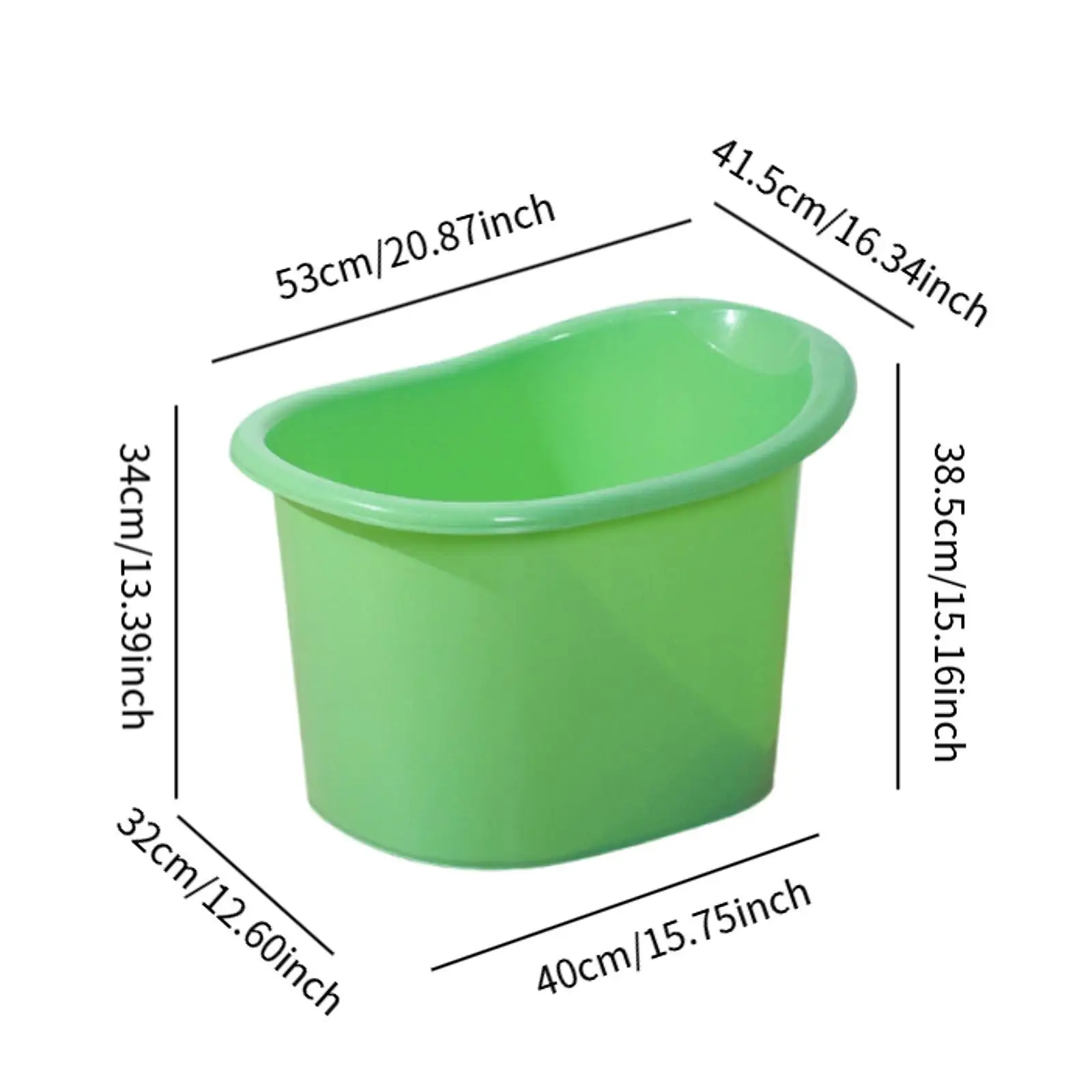 Baby Shower Bucket Sit and Soak Bathing Seat Infant Bathtub for Kids