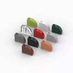 Piezas LEGO Technic curvas con perno para crear