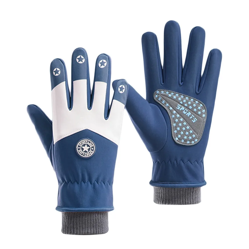 Guantes antideslizantes de invierno para niños