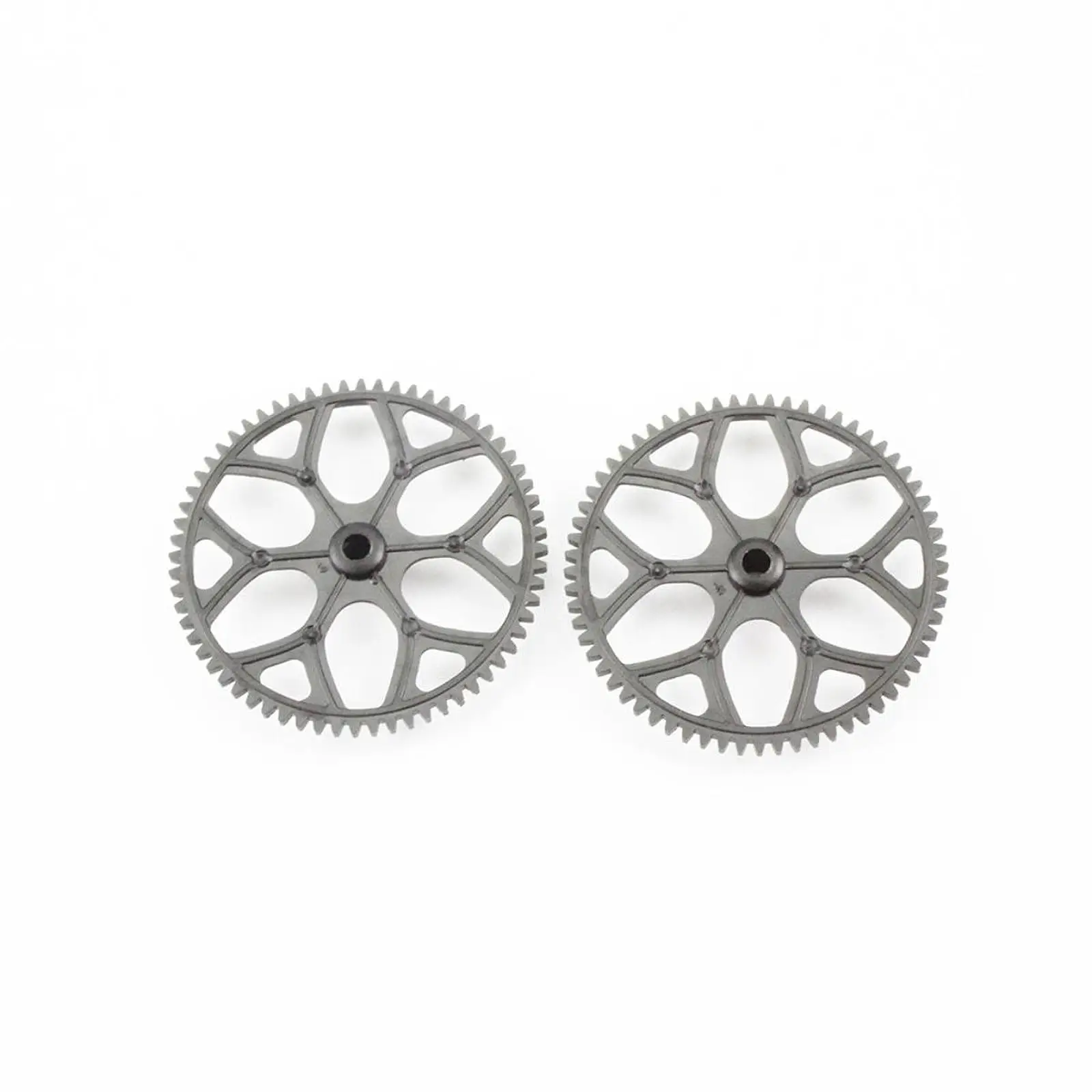 2 Pieces RC Helicopter Gears Set Upgrade Part Lightweight Sturdy DIY Parts RC Car Kits for Wltoys K170 XK Aircraft