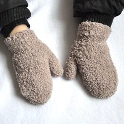 Guantes de felpa con forro polar para bebé – Invierno