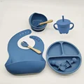 Deep blue 8-piece