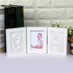 Kit molde de huellas manos y pies para bebé – Recuerdo crecimiento