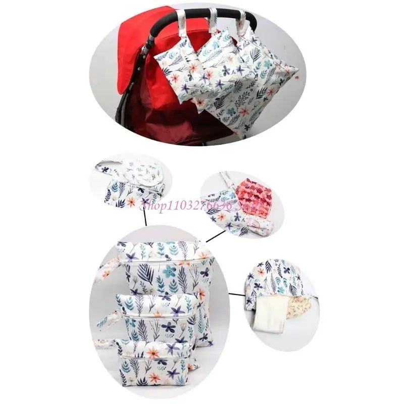 R6FD Bolsas colgantes impermeables reutilizables para pañales y toallitas - imagen 4