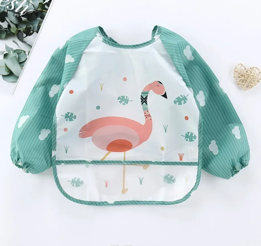 Delantal impermeable infantil de manga larga anti manchas - imagen 5