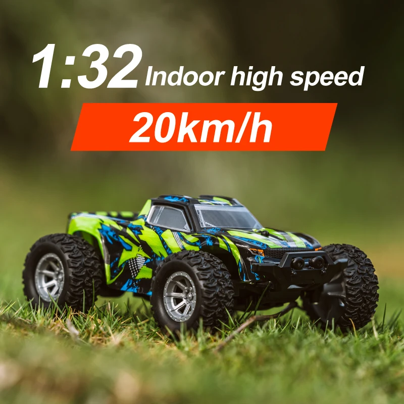 Mini coche teledirigido 1:32, coches de Control remoto, 20 Km/h, todoterreno, carreras de alta velocidad, aceleración de deriva interior, juguete eléctrico para niños, oruga - imagen 5