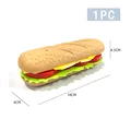 Long hamburger