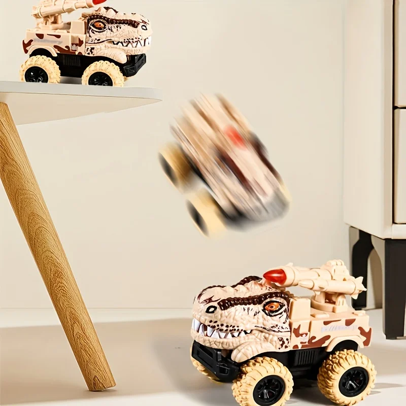 Camión de dinosaurios T-Rex con coches extraíbles para niños - imagen 5