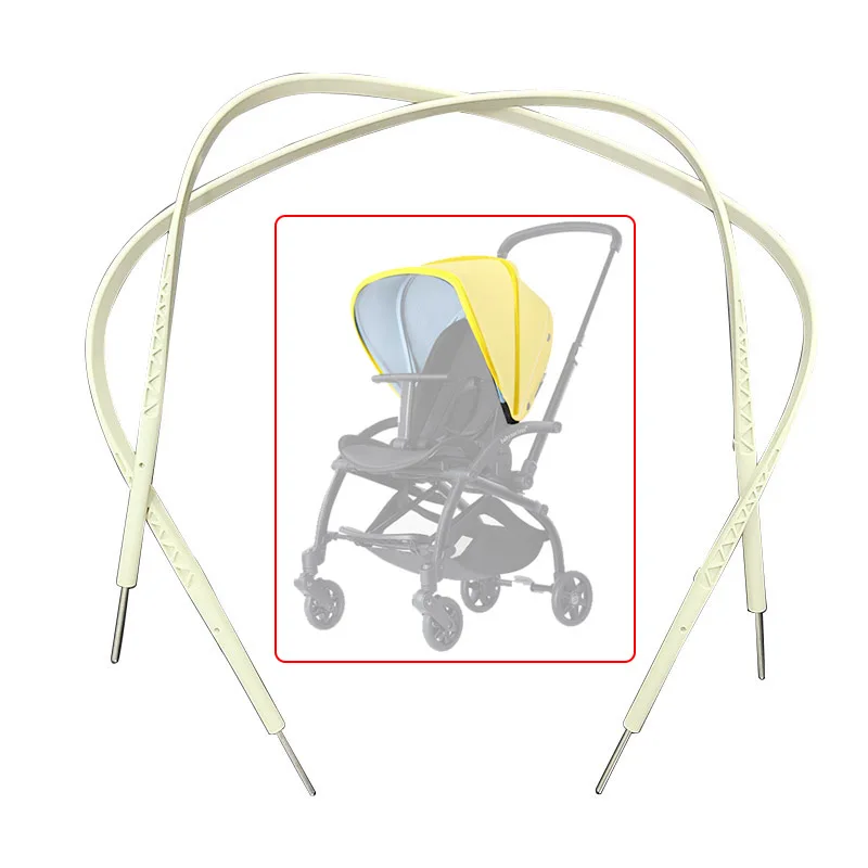 Varilla de soporte de arco para toldo de sol compatible con Bugaboo Bee3/5/6