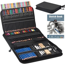 Kit lápices colores y bocetos para niños – Estuche viaje