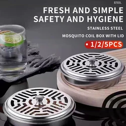 Estufa de incienso para mosquitos ignífuga – acero inoxidable hogar