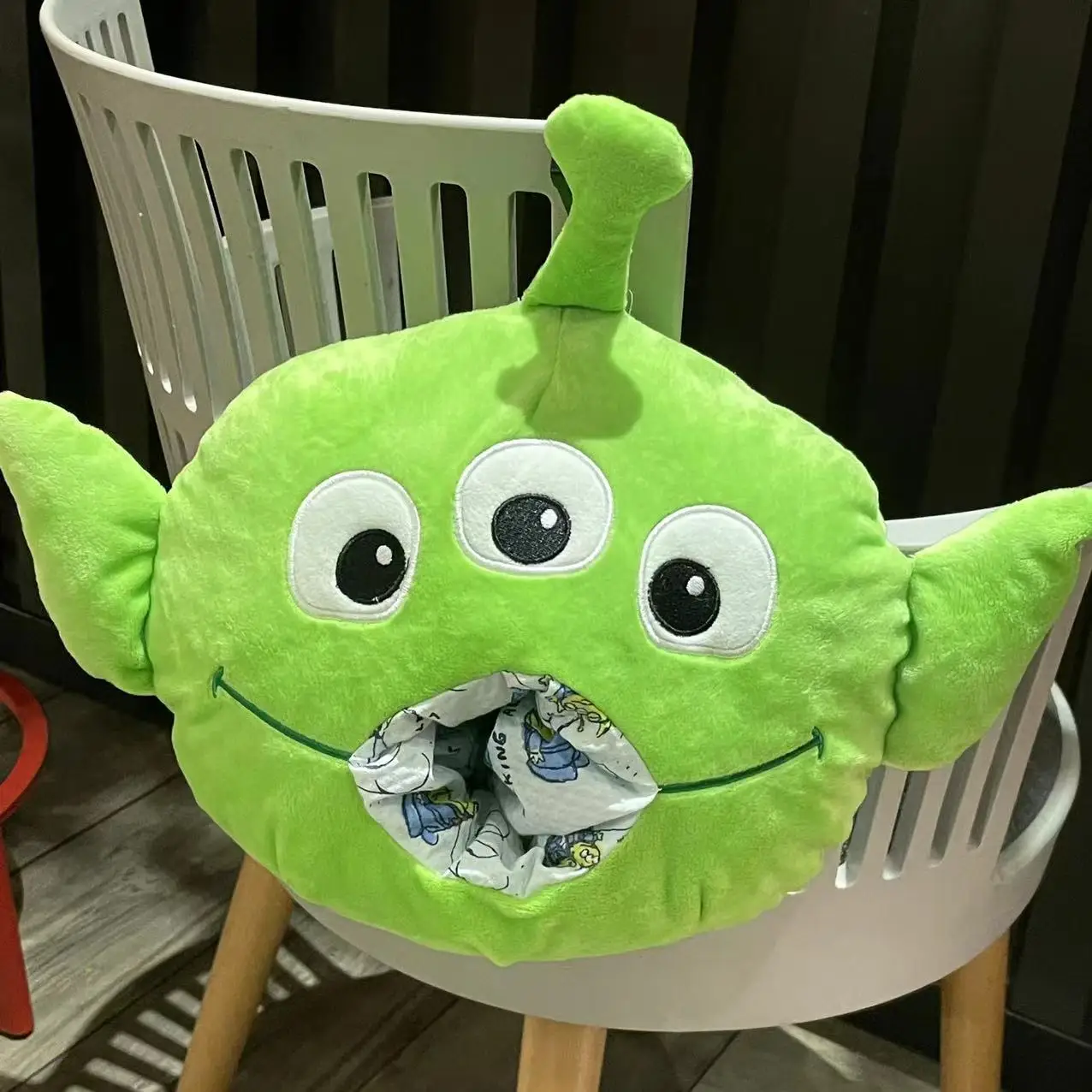 Funda de tejido de cabeza de patata Mr para asiento trasero de coche, bolsa colgante de Anime, caja de soporte de felpa, decoración del hogar - imagen 5