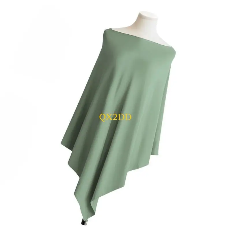 QX2D 다기능 간호 판초 통기성과 신축성 모유 수유 타월 - imagen 4