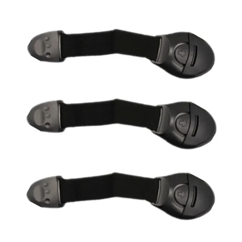 Cerradura de seguridad para bebés multiuso ajustable – negro y blanco - imagen 2