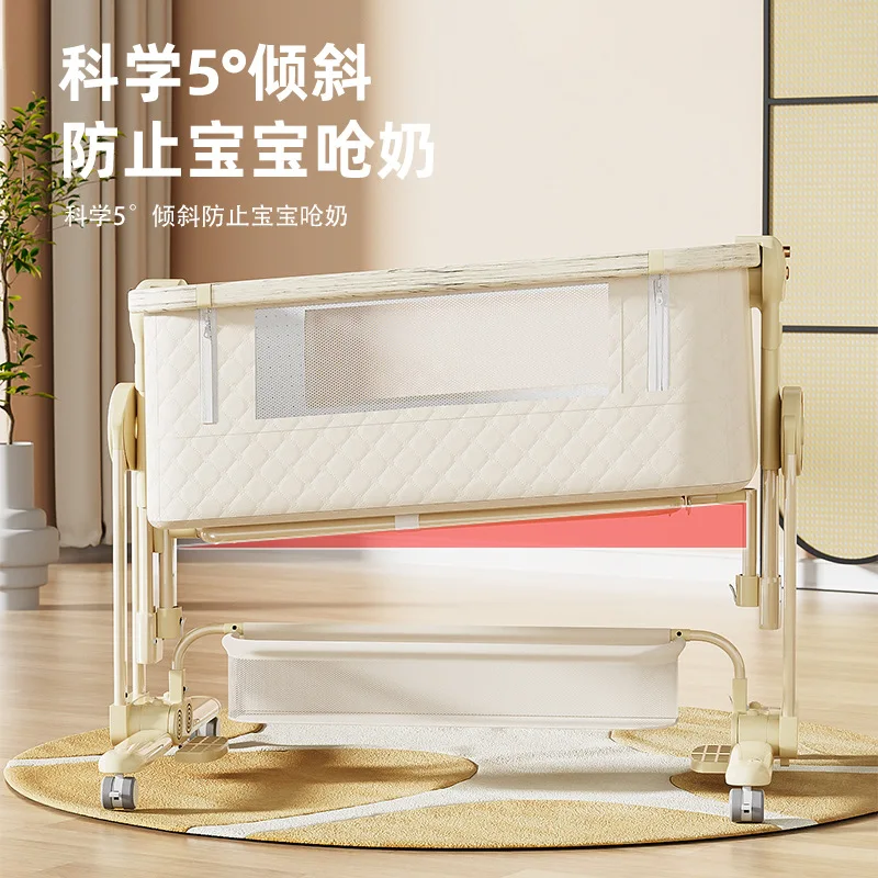Cuna portátil plegable para bebé – Estructura de aluminio multifuncional - imagen 5