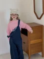 blue overalls