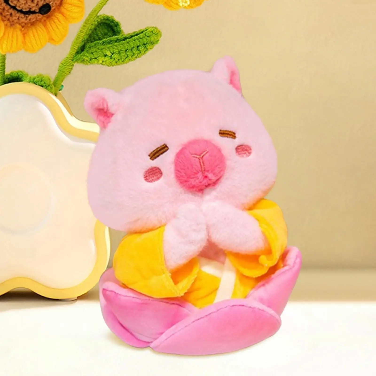 Stuffed Animals Toy Plush Figure Toy Fun Warm Capibara Plush Gift Plush Doll Boys and Girls Adults Kids