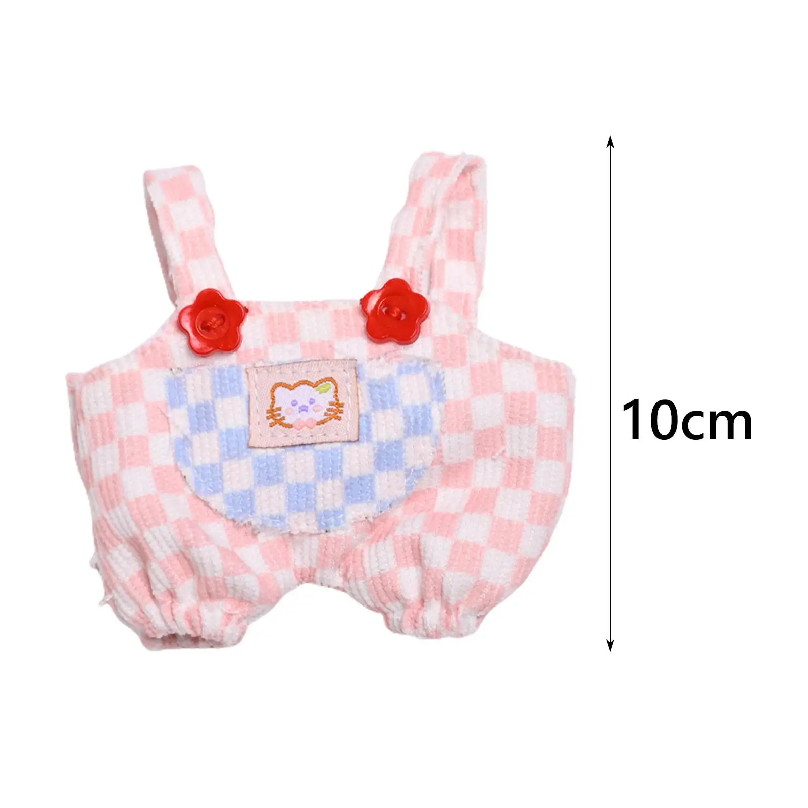 Doll Overalls Doll Pants Comfort Outfit Gifts Accessories Daily Wear Cute Pretend Play Toy Stuffed Figures Toys Clothes