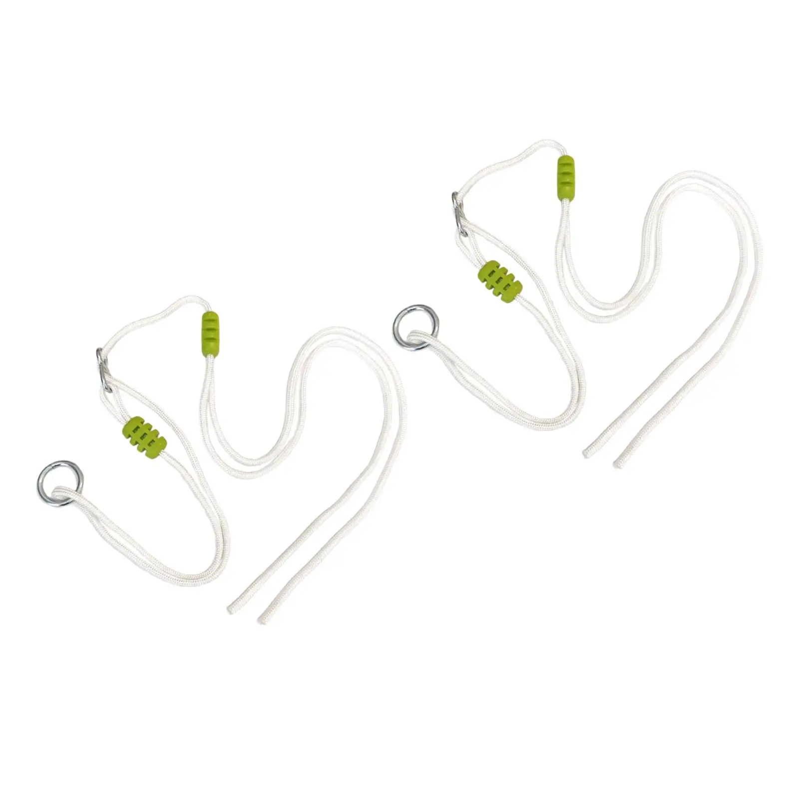 2 Pieces Swing Ropes Spart Part Portable Sturdy Length Adjustable Multi Strand for Outdoor Swings Garden Playground Accessories