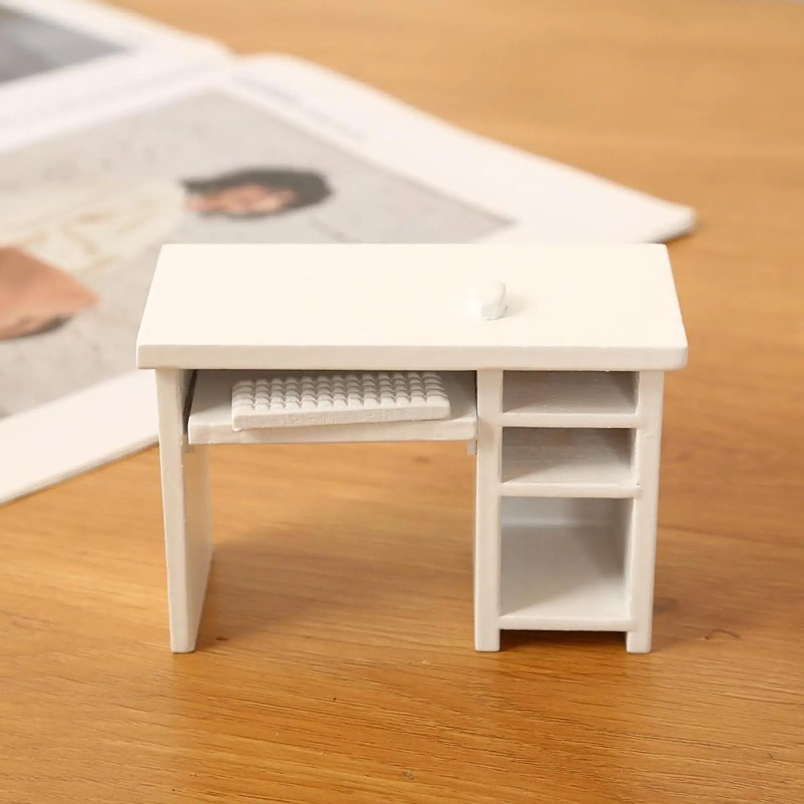 1:12 Modern Model Toy Miniature Desk Kids Gift DIY Scene Children Toy