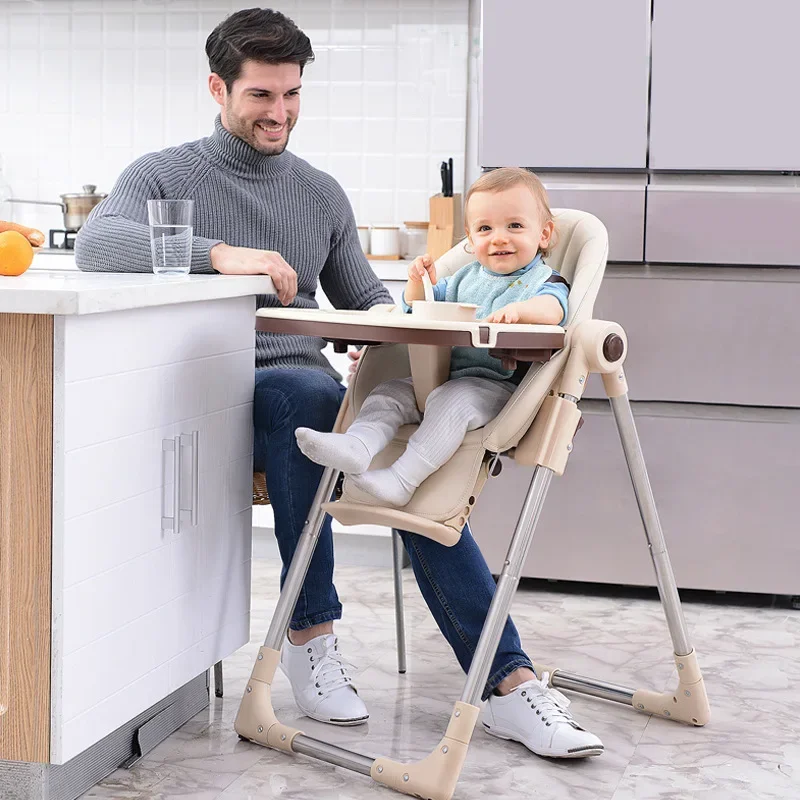 Silla de comedor portátil plegable multifuncional para bebé, silla para comer, suministros para madre y bebé, silla de comedor para niños