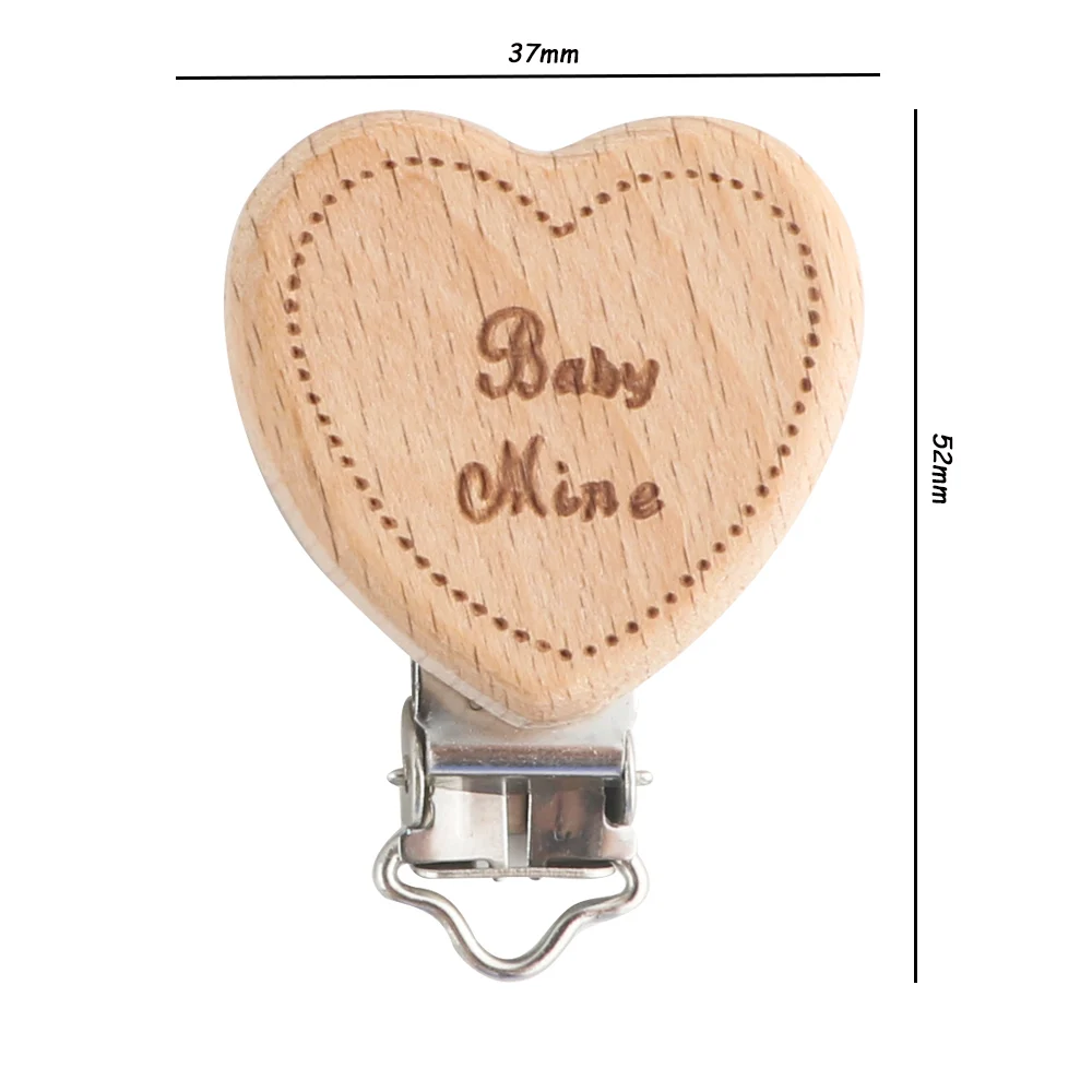 5pcs Heart1 clip