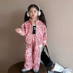 Conjunto de otoño para niños con chaqueta de cremallera