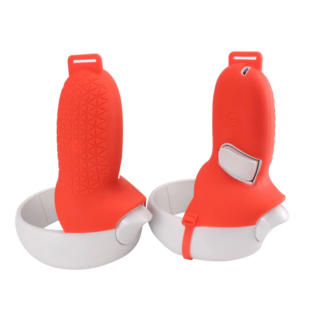 Cubierta de silicona para MANGO de VR, cubierta protectora para controlador de medio controlador, para Oculus Quest 2 - imagen 2