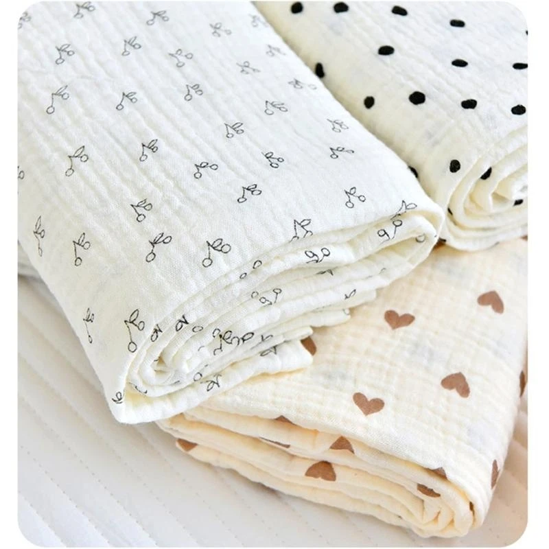 Manta envolvente para bebé M76C, manta receptora para niños y niñas, 100x100cm/39x39in - imagen 4