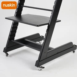 Nuskin tripp Silla de crecimiento polea silla de comedor rueda Universal móvil silla de bebé rueda giratoria Kit de protección Push-Pull