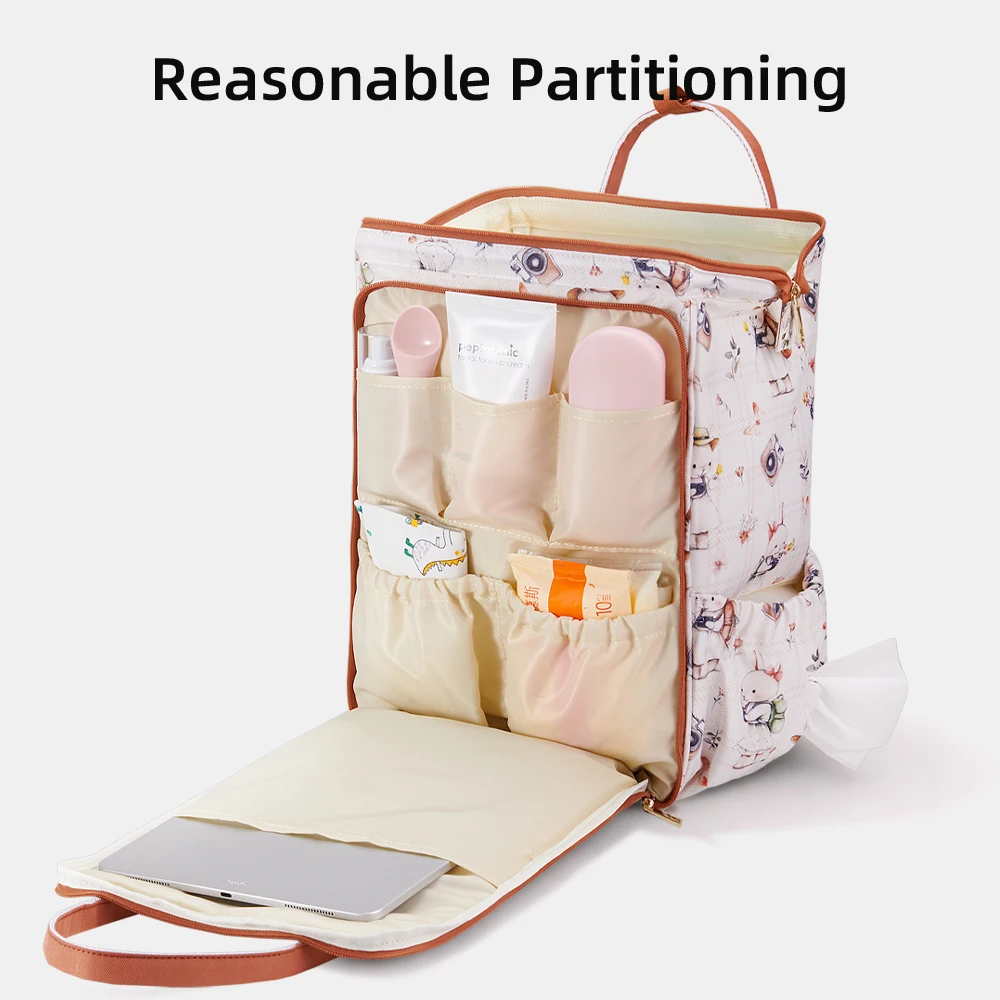Sunveno Mochila Pañalera Impermeable – Multifuncional para Bebé - imagen 2
