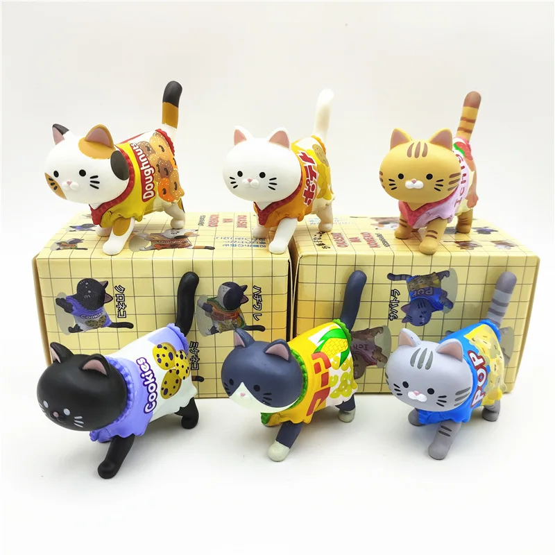 Caja ciega con figuras de gatitos para niños – Regalo navideño