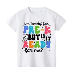 Hello Prek Camisa preescolar para niños y niñas – Primer día de escuela