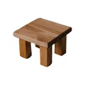 wood square table